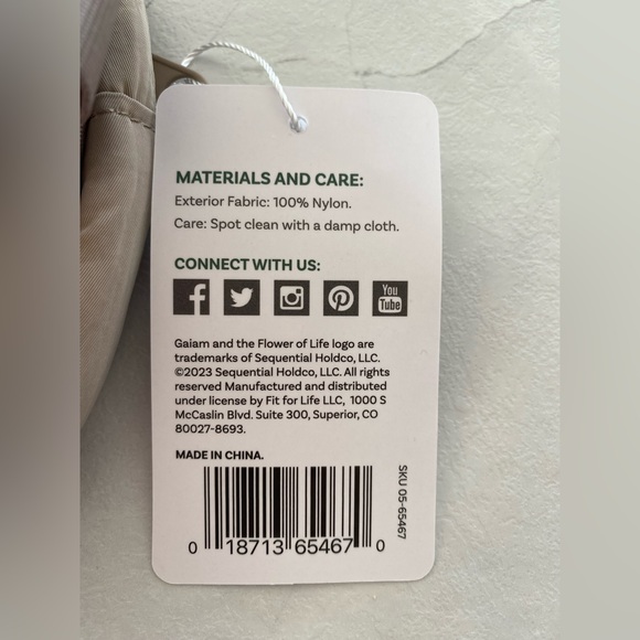 Gaiam Beige Waist Pack - Picture 3 of 4